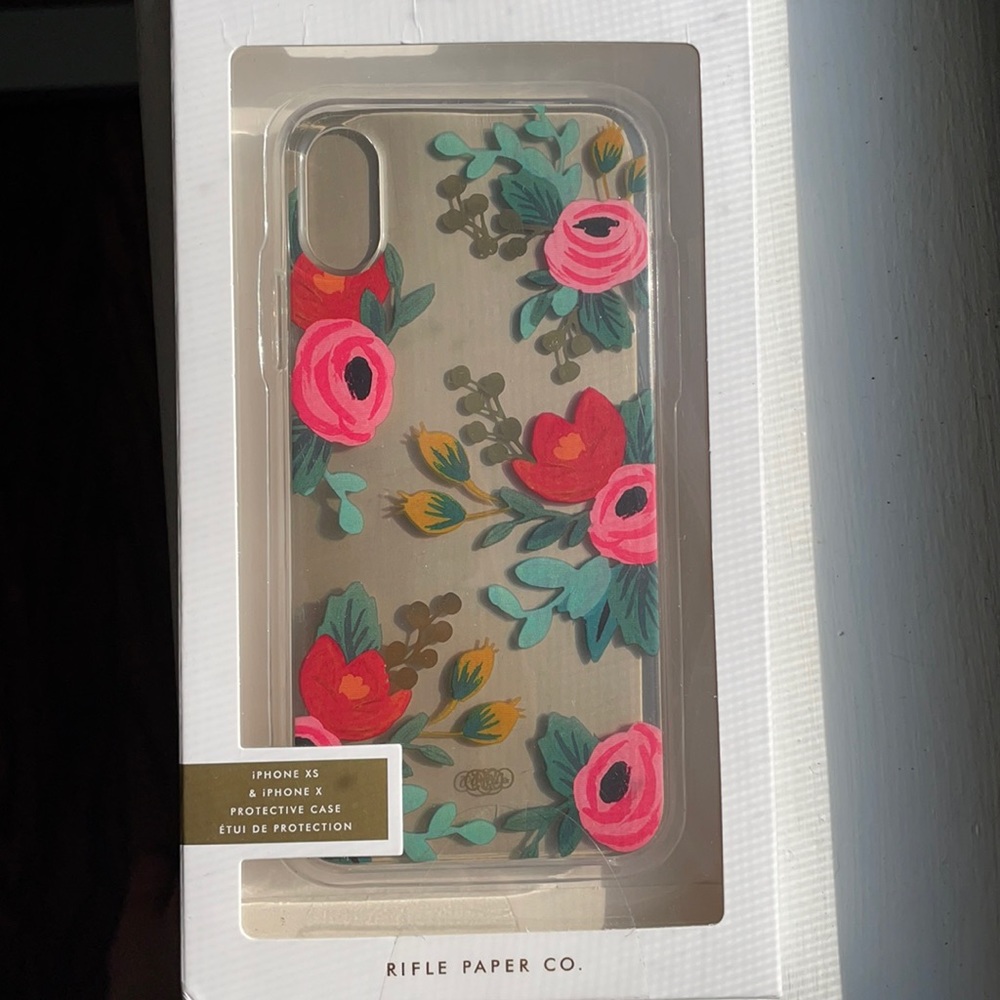 Rifle paper co iPhone X XS phone case